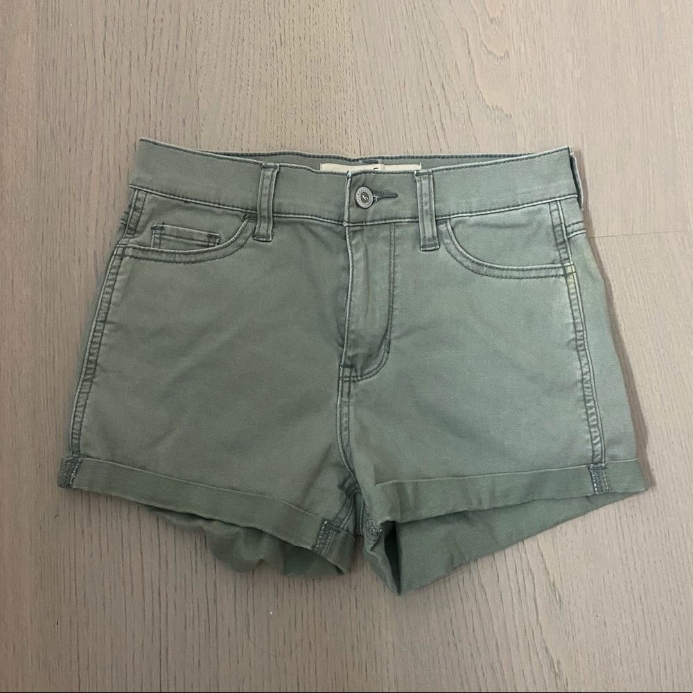 Army Green Hollister Shorts
